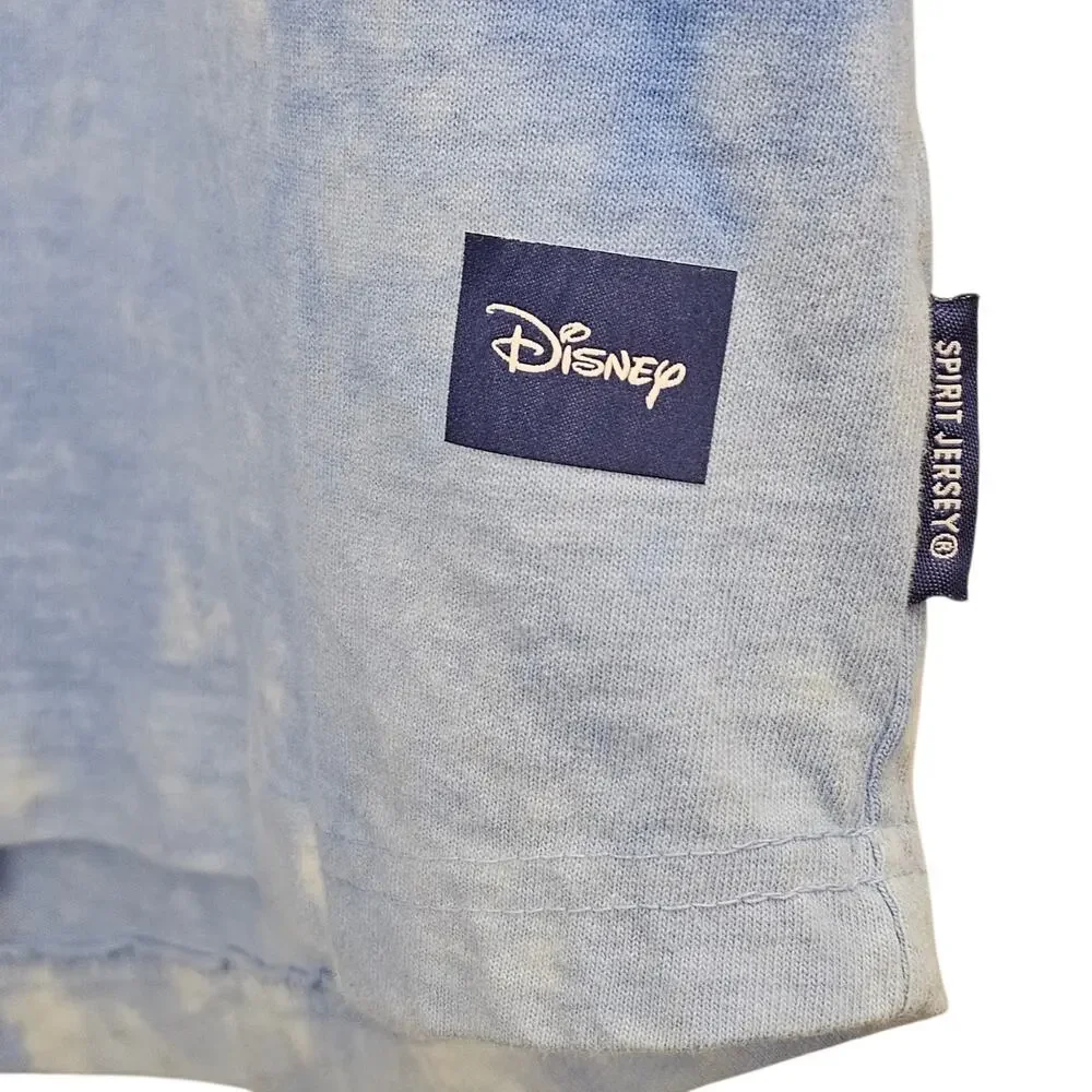 Disney Adult Spirit Jersey - Disney World - Stitch Under Palm Trees Tie-Dye Sz M
